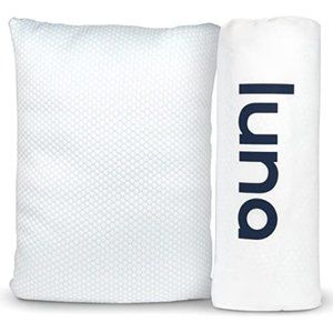 Luna Adjustable Firmness Pillow -Customizable Memory Foam and Down Fill